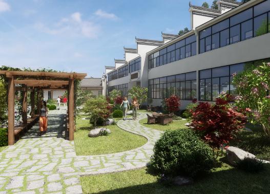 婺源县博爱养老院环境图片