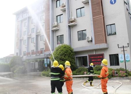 宁波市社会福利院举行消防灭火演练活动！